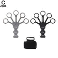 Hand Grip 5 Finger Exerciser Strength Trainning Power Forearm Rehabilitation Silicone Trainer Adjustable Strengthener For Wrist